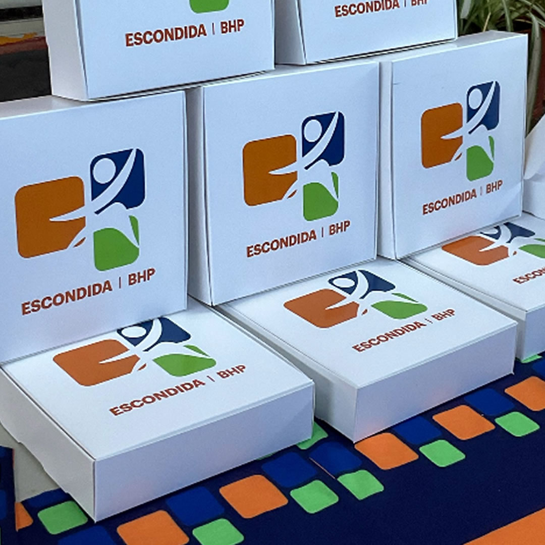Caja Blanca con Logo2
